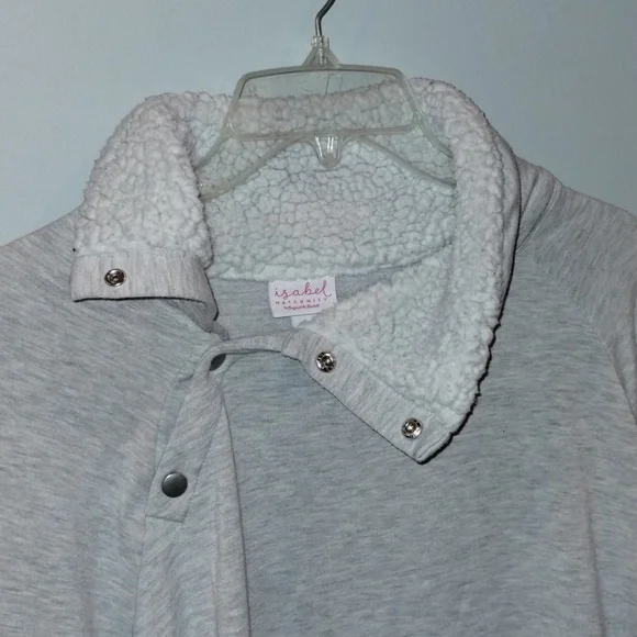 Maternity Sweatshirt Pullover - Picture 2 of 7